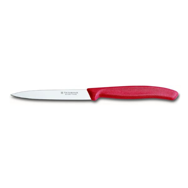 Couteau d'office Victorinox Straight Edge 4" en rouge